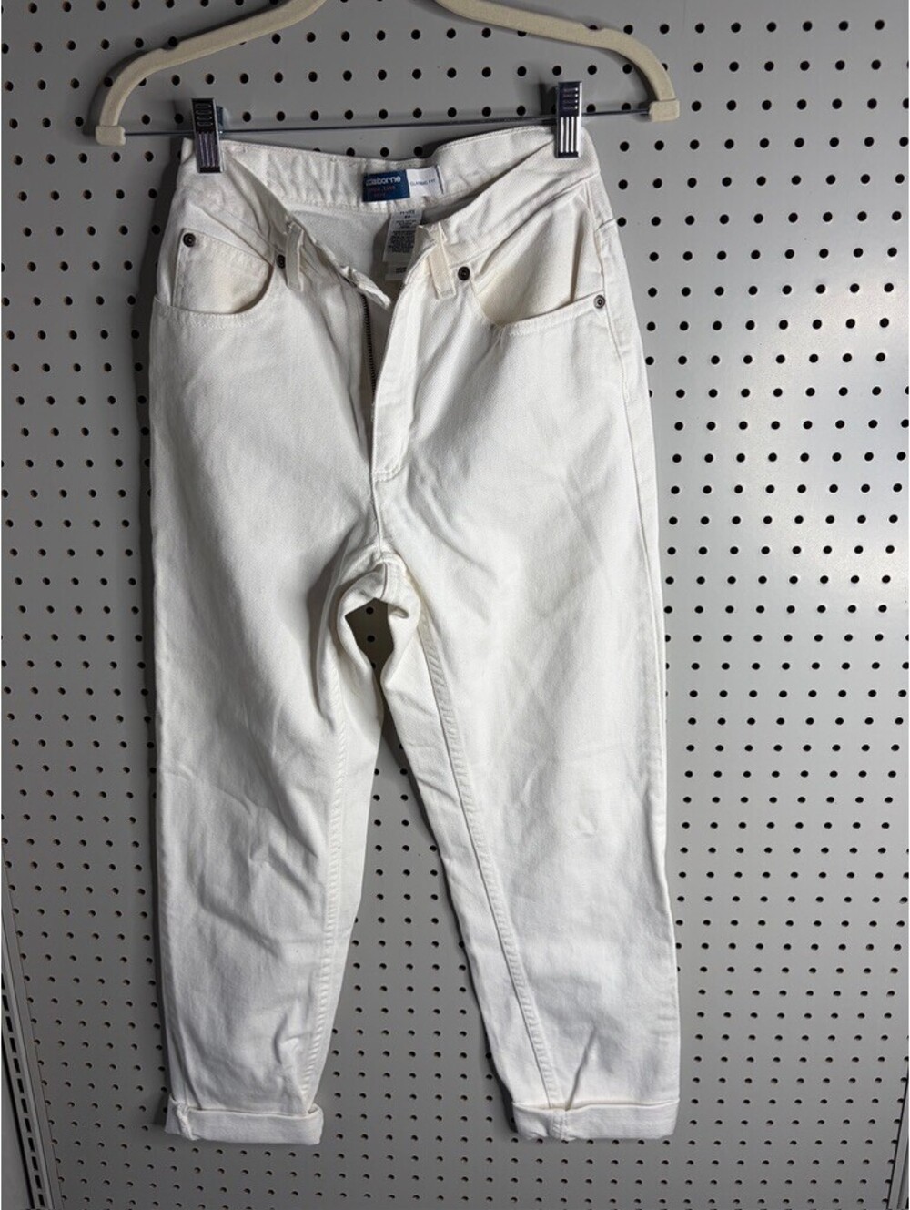 Liz Claiborne white jeans SZ 4R